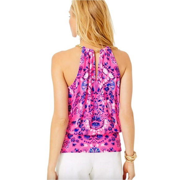 Lilly Pulitzer Bowen Halter Top - Picture 6 of 6